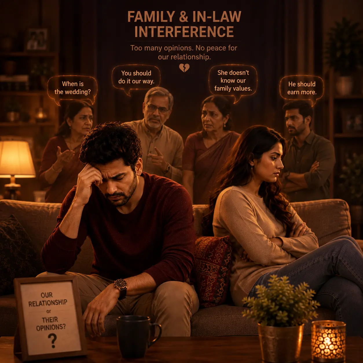 Fear of breakup or divorce