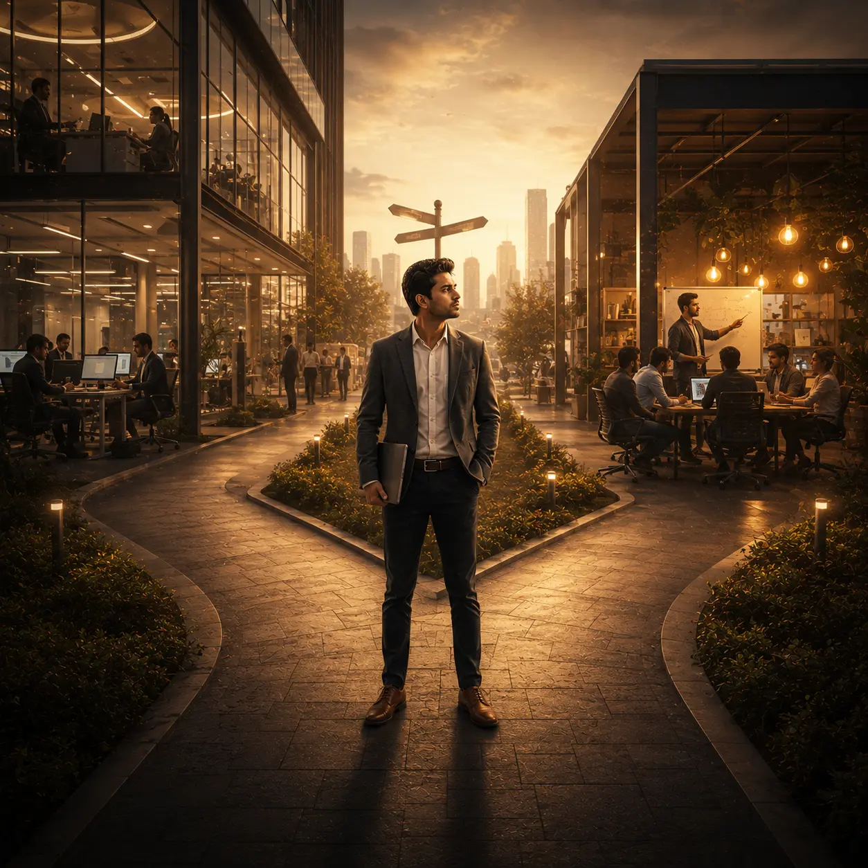 Job or business, which one