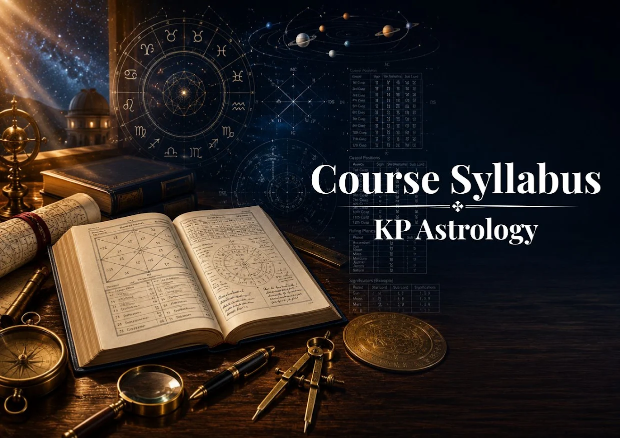 Interactive KP Astrology Classes with practical horoscope analysis and predictive astrology training