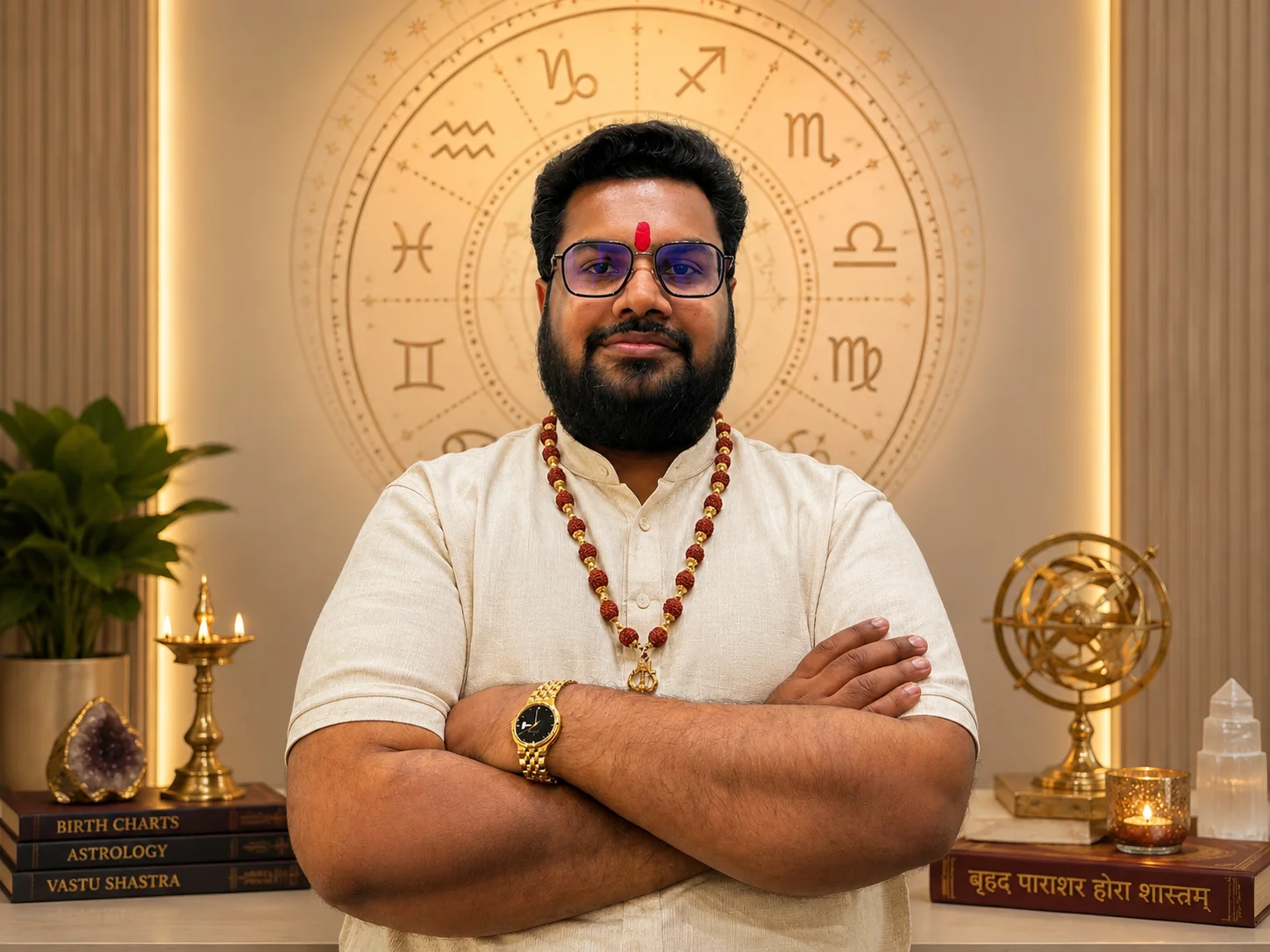 Gurudev Vikrant Jain, Founder and Chairman of the Indian Institute of Vedic Science