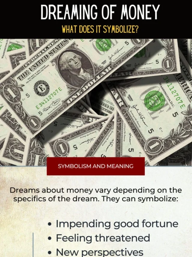 Meaning Of Seeing Money In Dreams and Hidden Signs