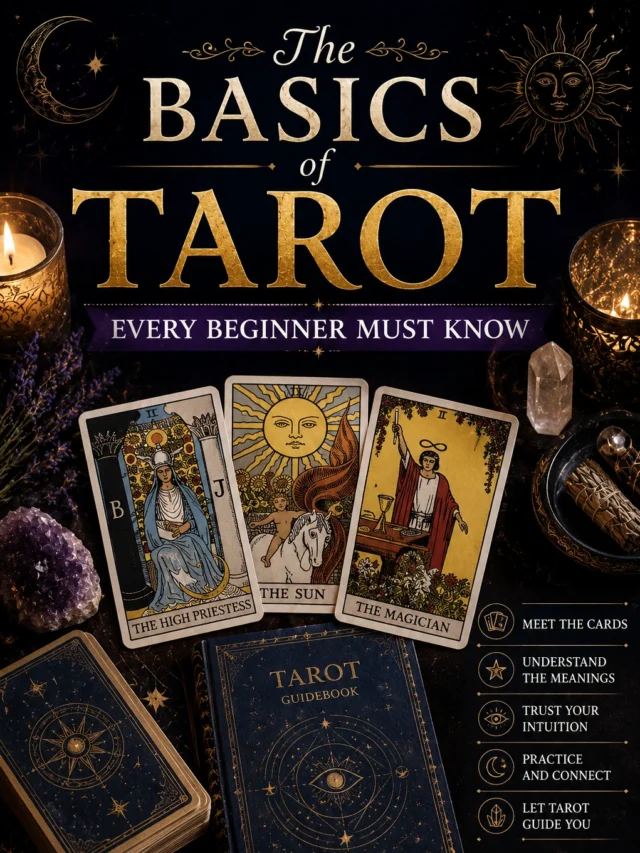 The Basics of Tarot Every Beginner Must Know 👀