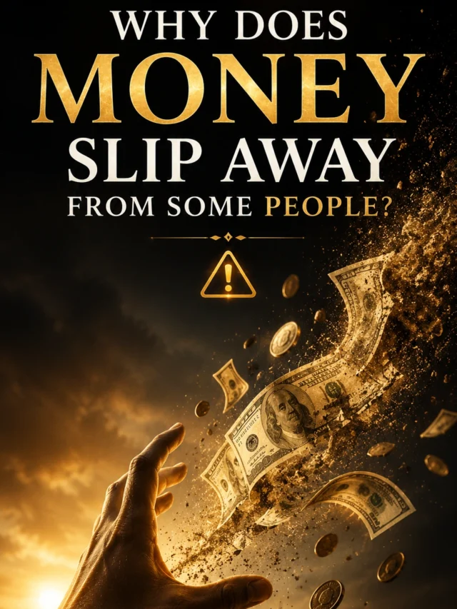 Why Does Money Slip Away From Some People? ⚠️