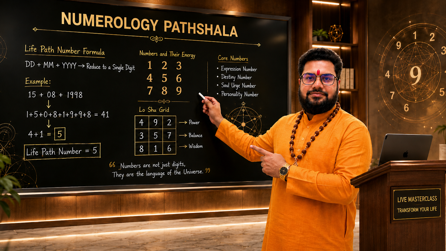 Numerology Ki Pathshala Banner